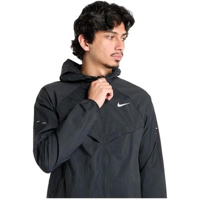 Nike Stride Repel UV Laufjacke Schwarz
