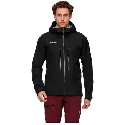 Wasserdichte Jacke Mammut Taiss HS Schwarz