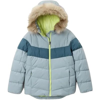 Winterjacke Columbia Arctic Blast III Mädchen aus blauem Nylon