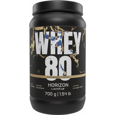 Activlab Whey 80, 700 g, Erdbeere, WPC Proteinpulver