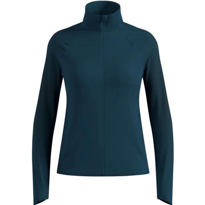Odlo Zeroweight Warm 2.0 Hybrid-Laufjacke für Damen, blau