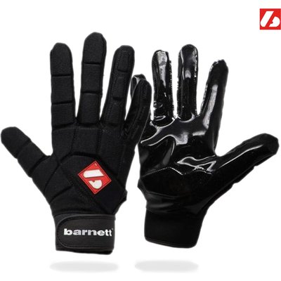 Pro Linebacker American Football Handschuhe, LB,RB,TE Schwarz FKG-03