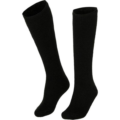 Warme Kniestrümpfe Damen - Schwarz