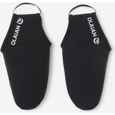 Neoprensocken 1,5 mm kurz für Bodyboardflossen