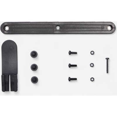 Set untere Schiene + Haken Satteltasche