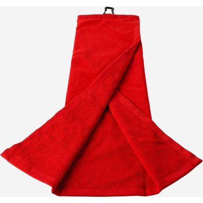 Golfhandtuch - Trifold Inesis rot