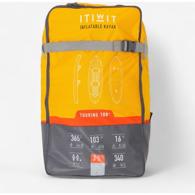 Transport-Rucksack für aufblasbares Kajak X100 2-Sitzer