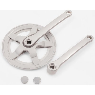 Einfach-Kurbelsatz 40t 170 mm silber