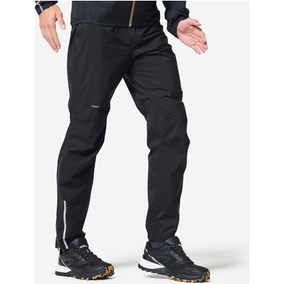 Lauf-Regenhose Trailrunning Herren wasserdicht - Run 900 Rain schwarz
