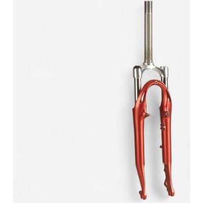 Fahrrad Federgabel City 28" 1 1/8" Elops 900E rot