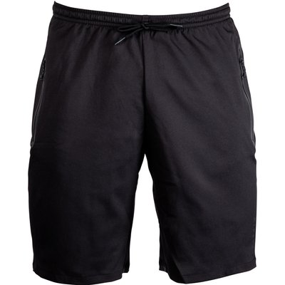 Damen/Herren Fußball Shorts mit Reißverschluss - Viralto Zip schwarz/carbongrau