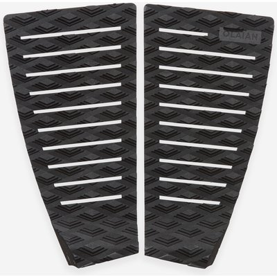 Surfboard Pad für Fish Surfboard 2-teilig schwarz