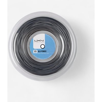 Tennissaite 1,25 mm - Alu Power 200 m Rolle grau