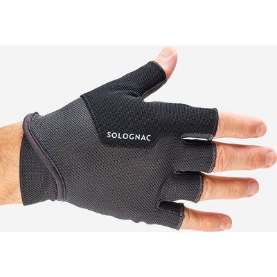 Schießhandschuhe TRAP SCHWARZ
