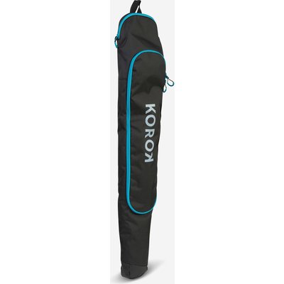 Schlägertasche Feldhockey FH150 kleines Format schwarz/blau