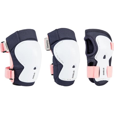 Protektoren Schoner Kinder 3er-Set Inliner - Play Bridal pink