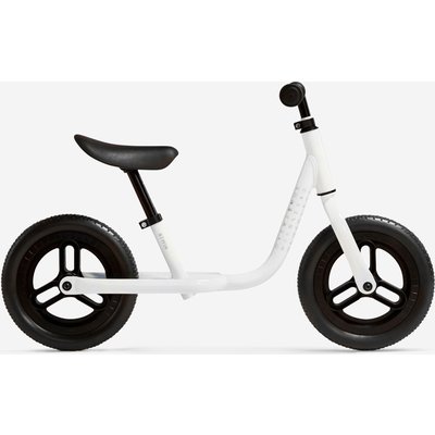 Laufrad Kinder 10 Zoll Runride 100 weiß/schwarz