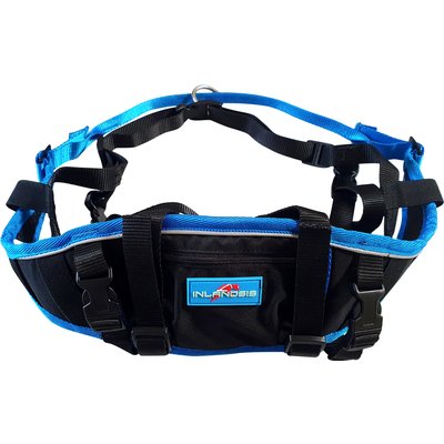 Canicross-Hüftgurt Canirando - Aircross blau/schwarz