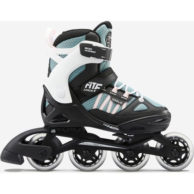 Inline Skates Inliner Kinder - Fit 5 rosa/khaki