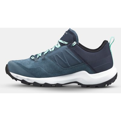 Wanderschuhe Damen wasserdicht Bergwandern - MH500 blau