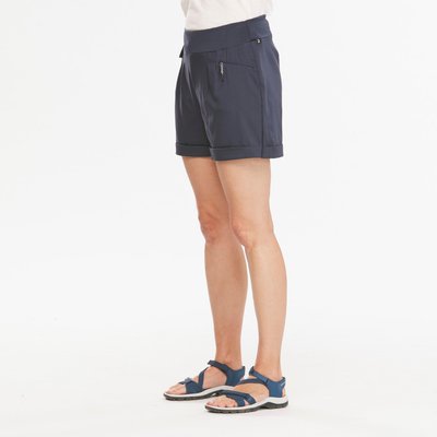 Wandershorts Damen Regular Wandern - NH500 blau
