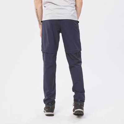 Wanderhose Herren Zip-Off-Hose - MH150 grau