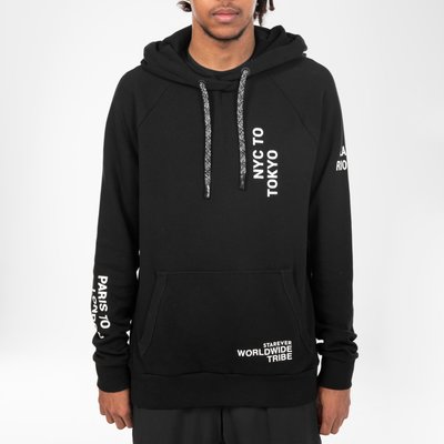 Sweatshirt Urban Dance Kapuze - schwarz
