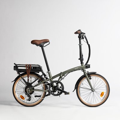 E-Bike Faltrad Klapprad 20 Zoll E-Fold 500 khaki
