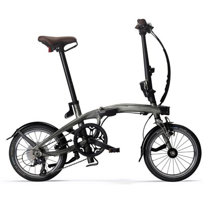 Faltrad Klapprad 16 Zoll ultrakompakt Fold Light 1 Second Aluminium