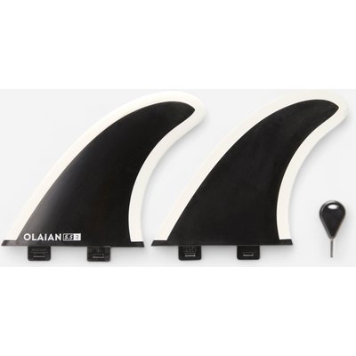 Finnen 2er Set Soft Edge für Fish oder Twin-Tip FCS1 System - 5"5