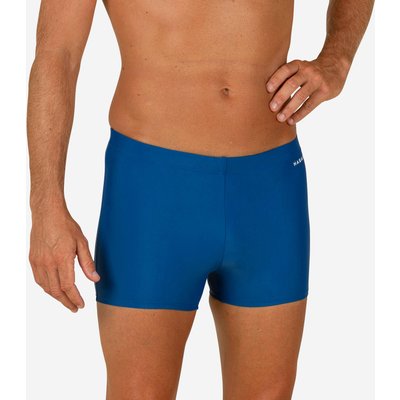 Badehose Boxer Herren - 100 Basic blau