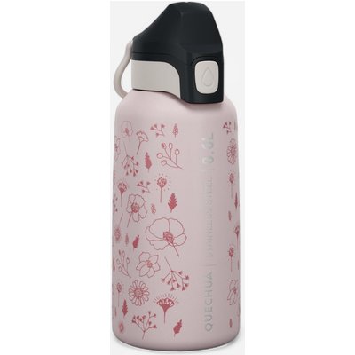 Trinkflasche Kinder Edelstahl mit Schnellverschluss Wandern - 500 0,6 l rosa