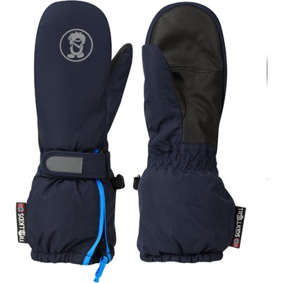 Skifäustling Troll Mitten XT Kids magenta, navy
