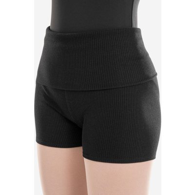 Aufwärmshorts Ballett - schwarz