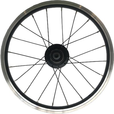 Hinterrad 16 Zoll Einarmgabel Kassette V-brake schwarz für Fold Light 1 Second