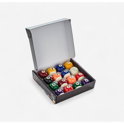 Poolbillardkugeln 16 Stück (57,2 mm)