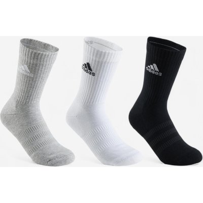 Sportsocken High 3er Pack - grau/weiß