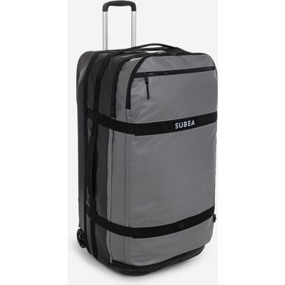 Tauchtasche mit Rollen 120 l schwarz/grau