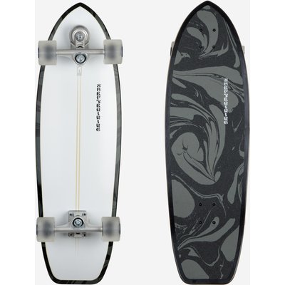 Longboard Surfskate Surftraining 34" - White Oil