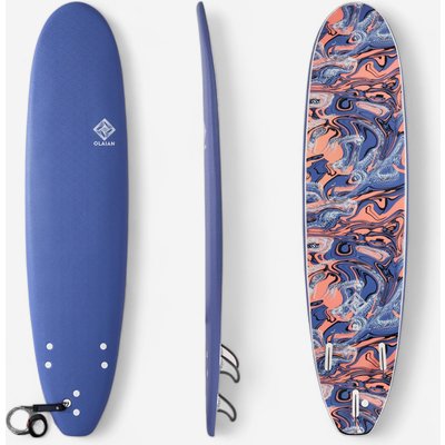 Surfboard Schaumstoff 500 7'8" blau