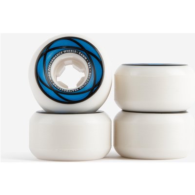 Skateboardrollen 54 mm 99A konisch 4er-Set elfenbein