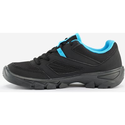Wanderschuhe Kinder Gr.35-38 Schnürung Wandern - NH100 schwarz