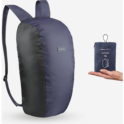 Rucksack kompakt faltbar - Travel 100 10 l blau
