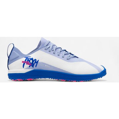Damen/Herren Fußball Multinockenschuhe TF - Traxium Edge Turf weiss/blau
