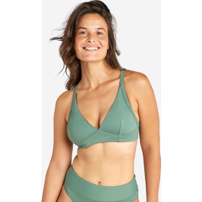 Bikini-Oberteil Damen Bustier Bea Venice khaki