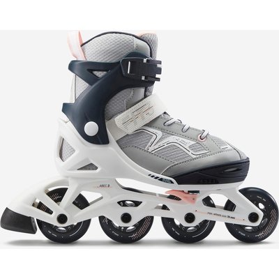 Inline Skates Kinder Fitness FIT3 größenverstellbar Abyss grau