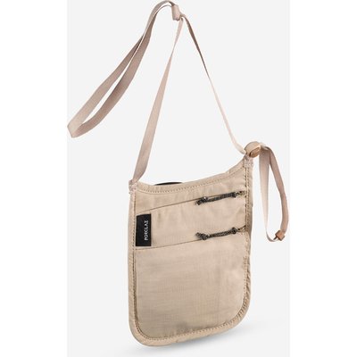 Brustbeutel Umhängetasche unauffällig sicher RFID - Travel beige