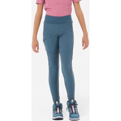 Leggings Kinder Größe 122–170 Wandern - MH500 blau