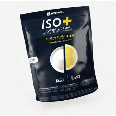 Iso+ Getränkepulver über 3 Stunden Zitrone 2 kg