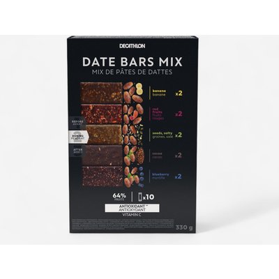 Energie Riegel Mix mit Datteln 10 Stück